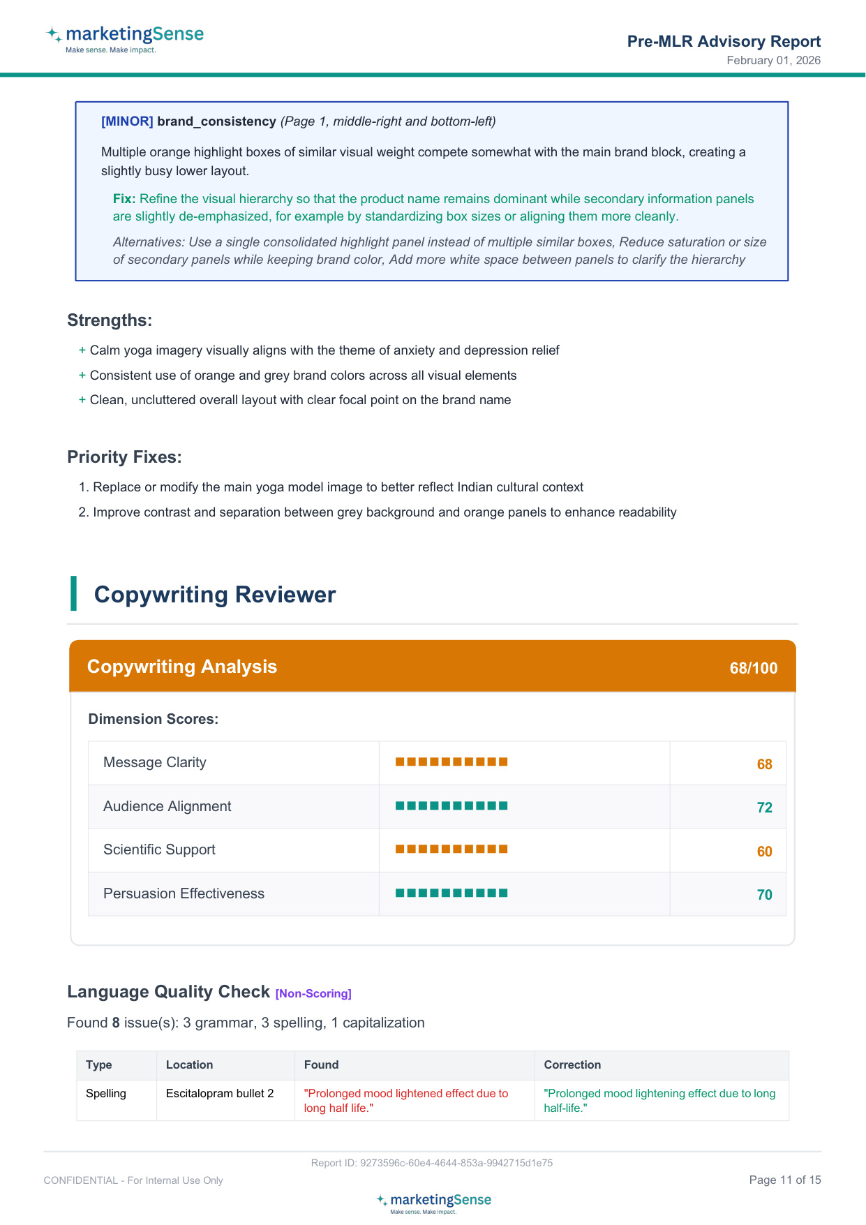 Sample Report — Page 11