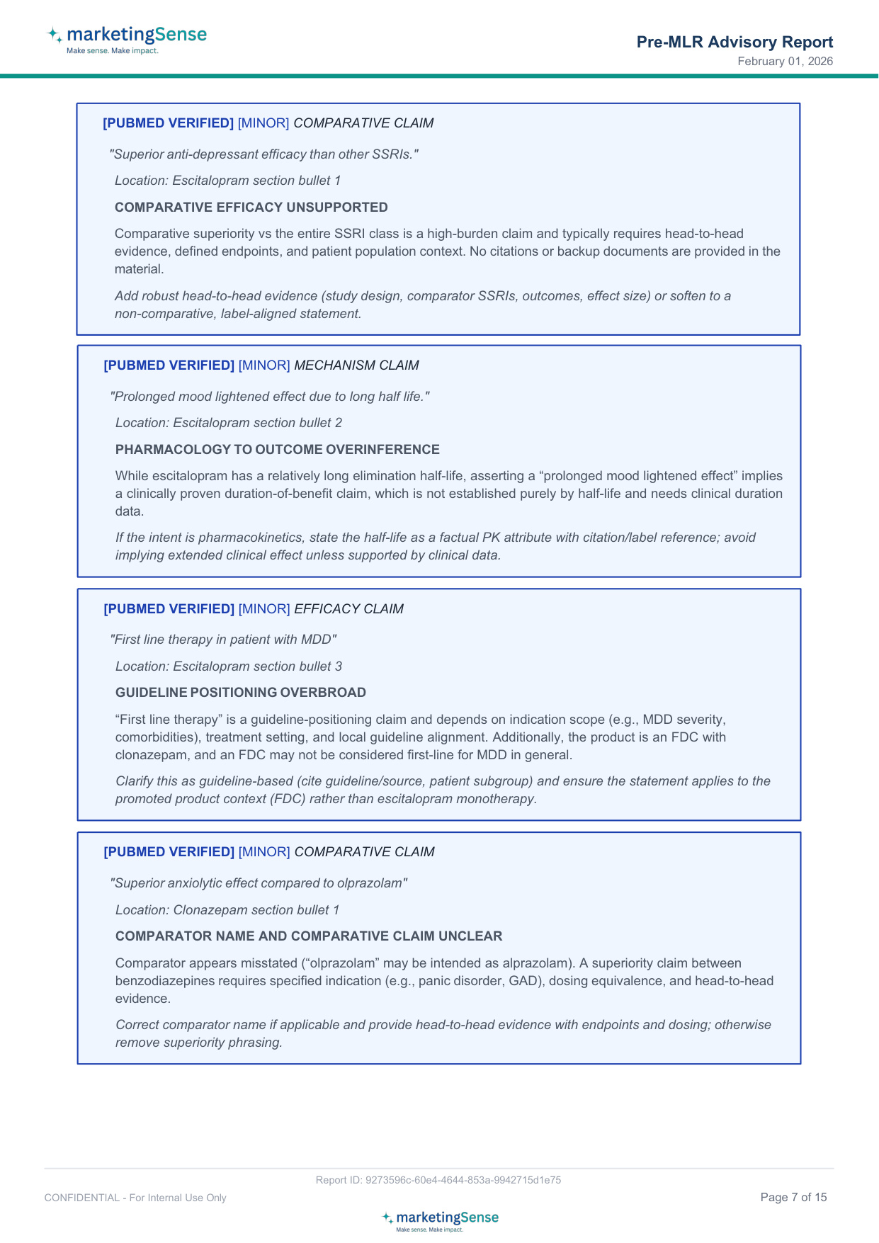 Sample Report — Page 7